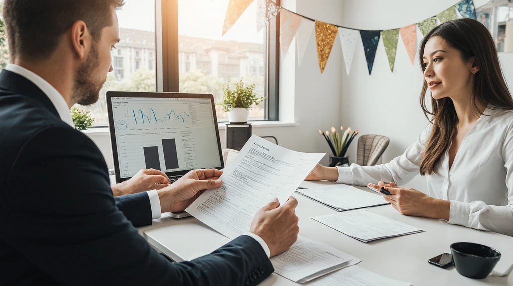 Administração financeira para empresas de festas