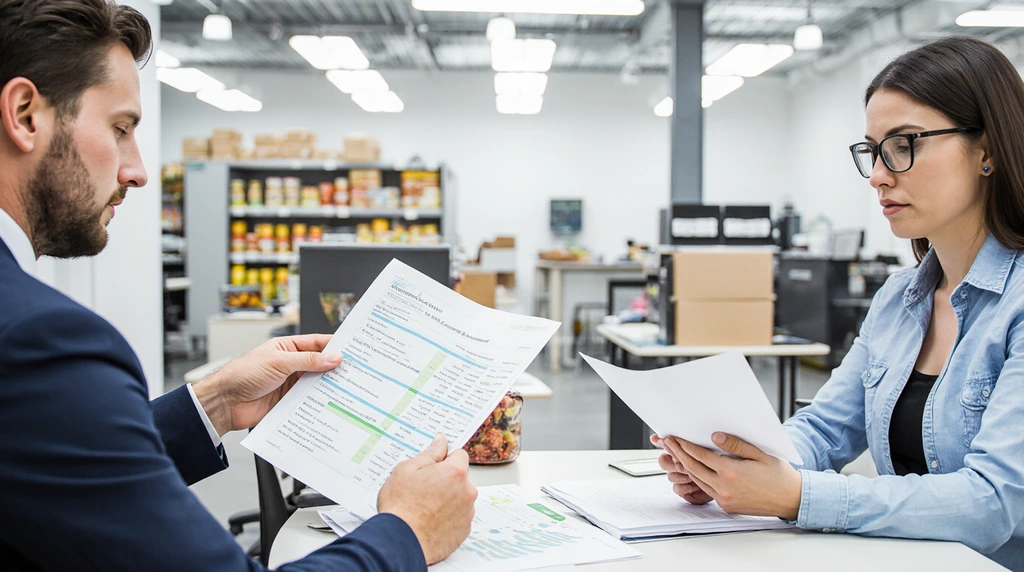 Contabilidade profissional para gestão de estoque alimentar