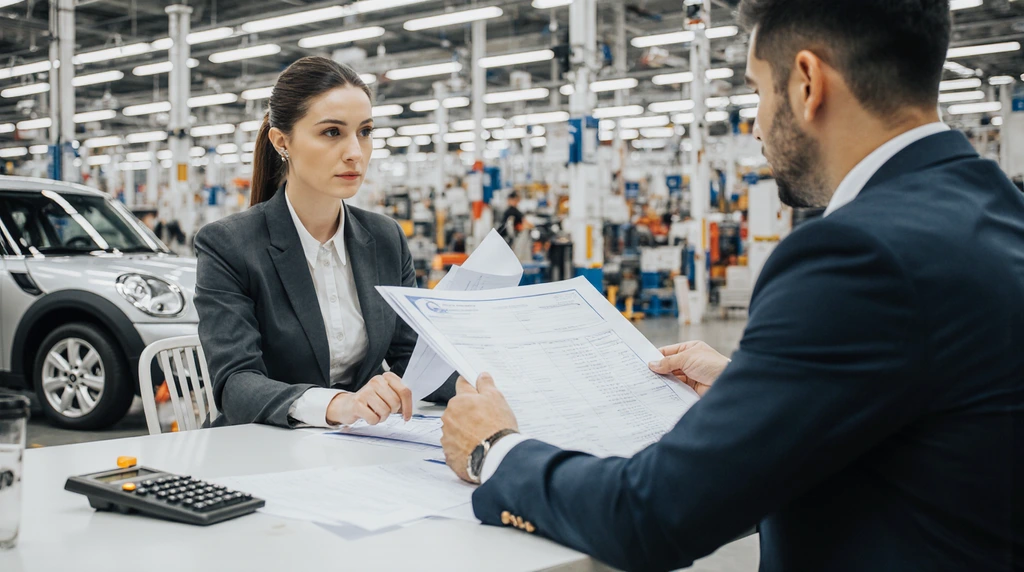 Contador especializado em logística automotiva