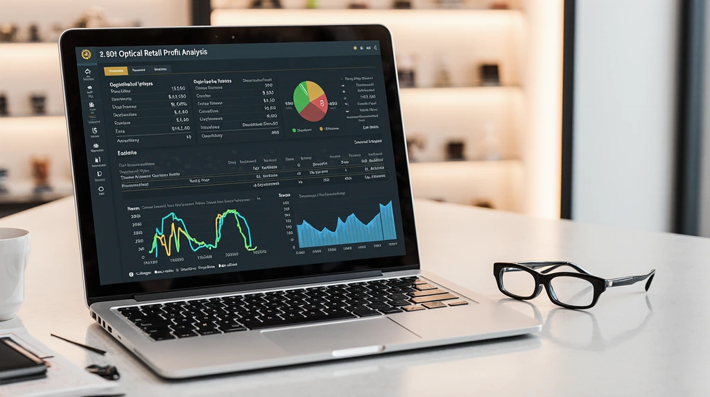 Contador para óticas e consultórios visuais