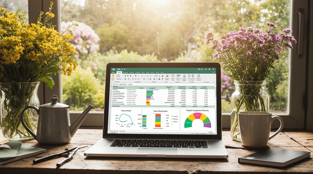 Contábil especializado em flores e plantas