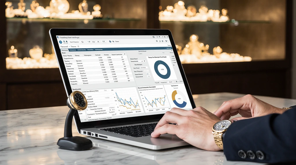 Consultoria financeira para gestão de inventário de luxo
