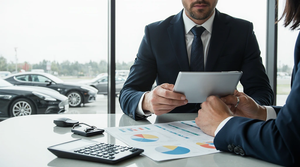 Contador para concessionárias de carros