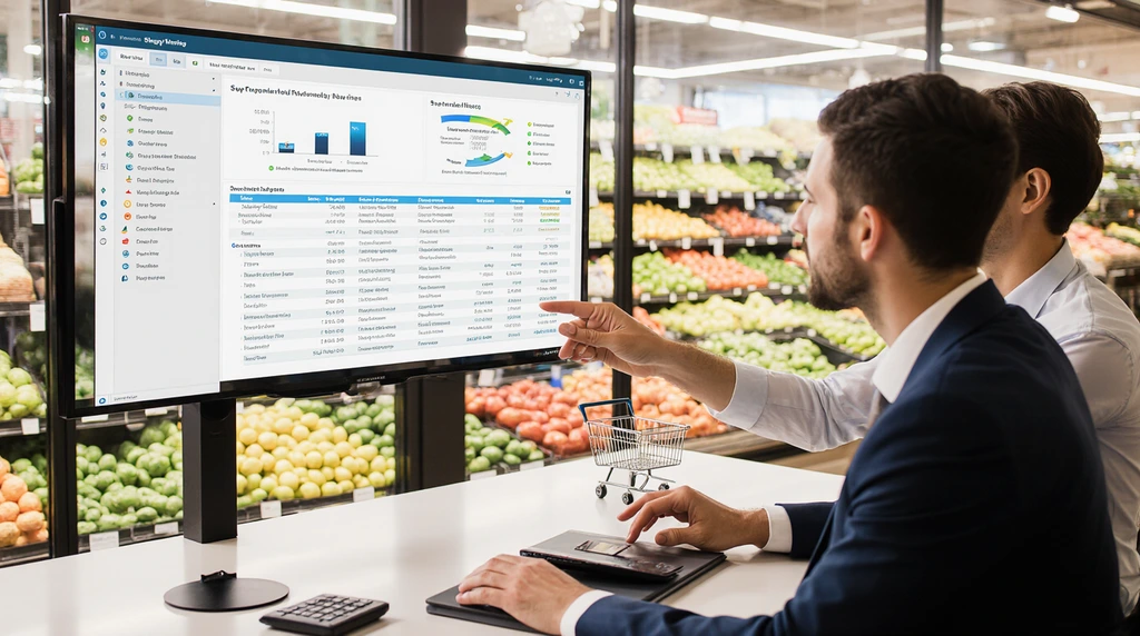 Contábeis relatórios para redes de supermercados