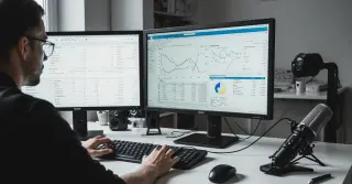 Administração financeira para controle de receitas digitais